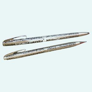 Vintage 925 Shaeffer Scrolled Design Pen & Pencil